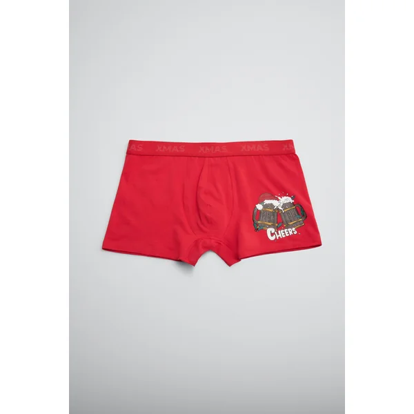 Boxer imprimé Noël pour homme