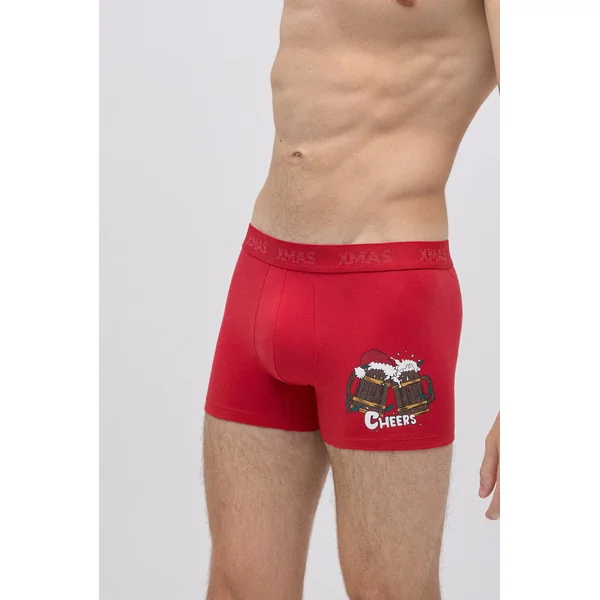 Boxer imprimé Noël pour homme