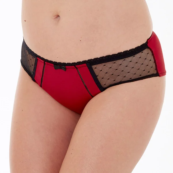 Boxer rouge/noir Tania