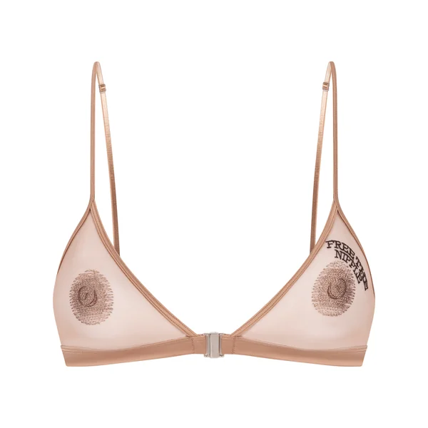 Brassière Free The Nipple - Marron