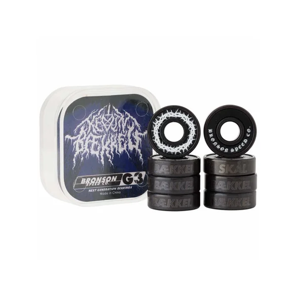 BRONSON SPEED CO ROULEMENTS (JEU DE 8) PRO KEVIN BAEKKEL G3