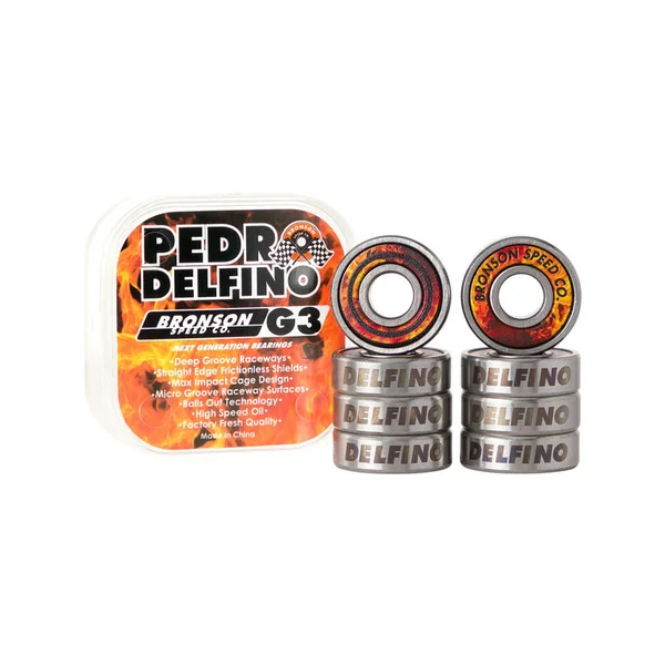 BRONSON SPEED CO ROULEMENTS (JEU DE 8) PRO PEDRO DELFINO G3