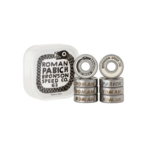 BRONSON SPEED CO ROULEMENTS (JEU DE 8) PRO ROMAN PABICH G3