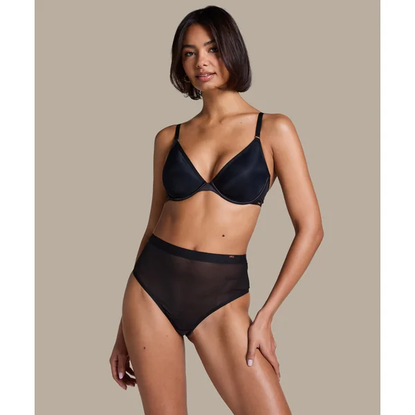 Brésilien taille haute Essential - Noir