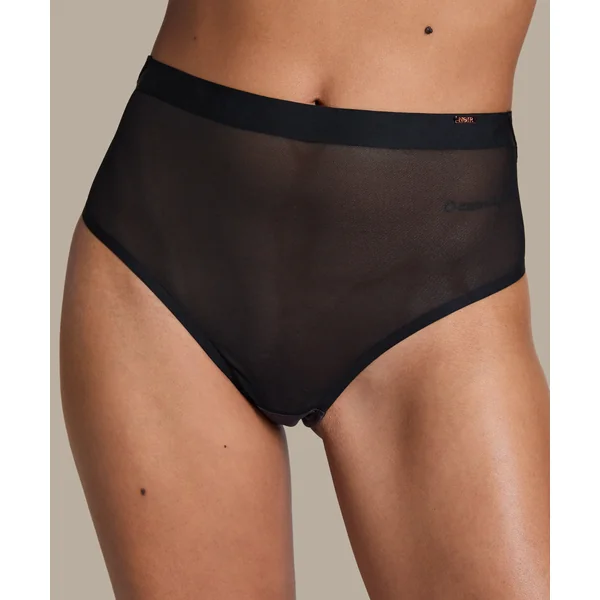 Brésilien taille haute Essential - Noir