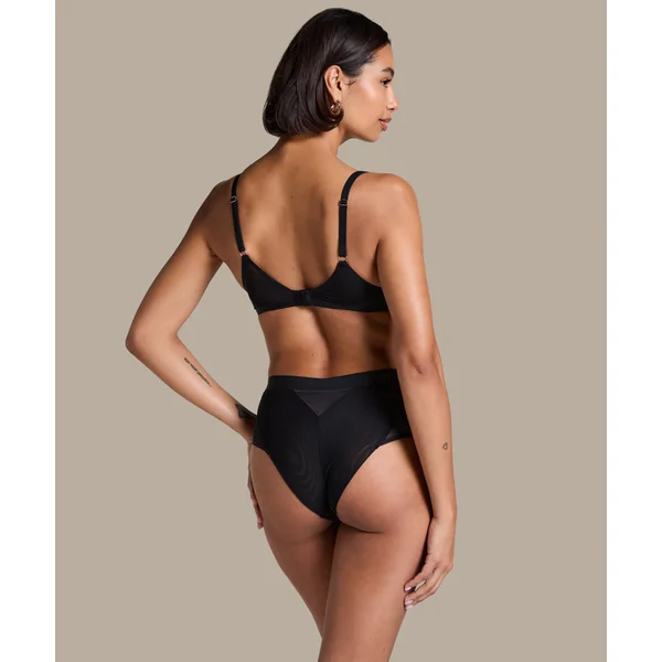 Brésilien taille haute Essential - Noir