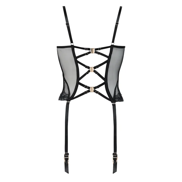 Bustier Belladonna - Noir