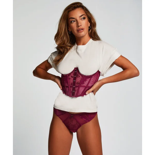 Bustier sans bonnet Sia - Violet