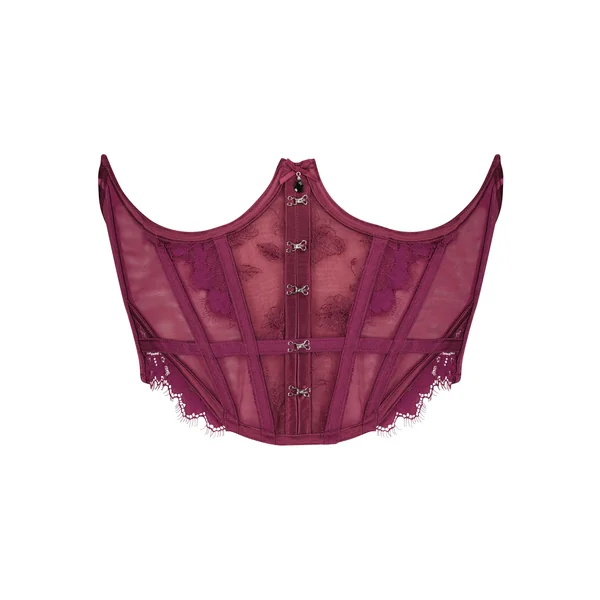 Bustier sans bonnet Sia - Violet