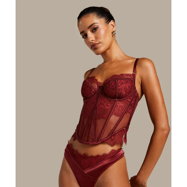 Bustier Zoe - Rouge