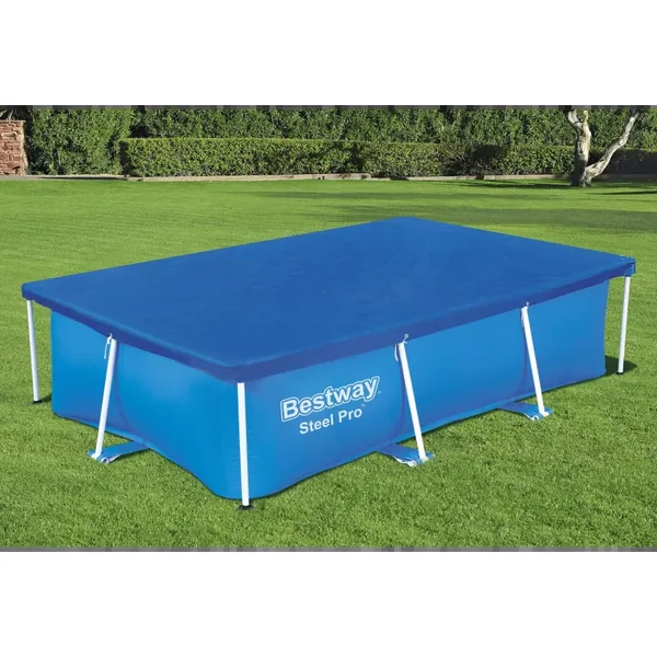 Bâche 4 saisons rectangle 264 x 174 cm pour piscine Steel Pro 259 x 170 cm