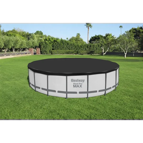 Bâche 4 saisons ronde 555 cm pour piscine ø549 cm