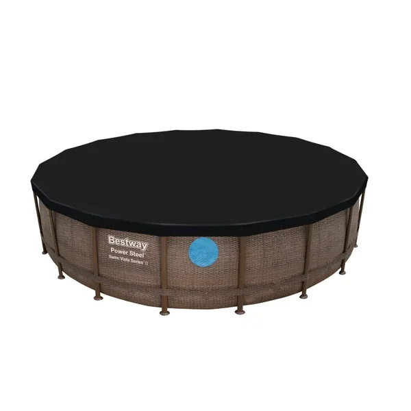 Bâche 4 saisons ronde 555 cm pour piscine ø549 cm