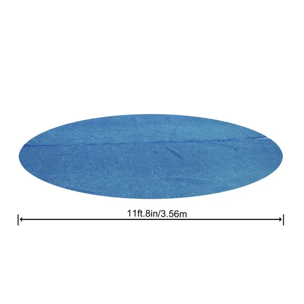 Bâche à bulles ronde 356 cm pour piscine ø366 ou 396 cm