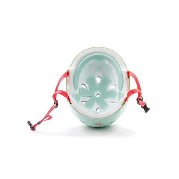 Casque RIO ROLLER Script Teal - Casque roller vintage sécurisant