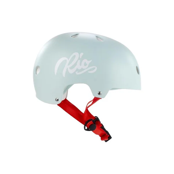 Casque RIO ROLLER Script Teal - Casque roller vintage sécurisant