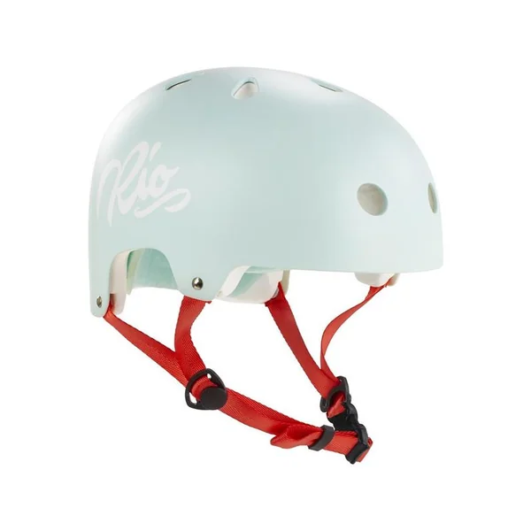 Casque RIO ROLLER Script Teal - Casque roller vintage sécurisant