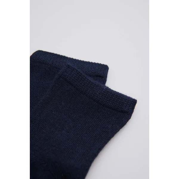 Chaussettes classiques en coton marine