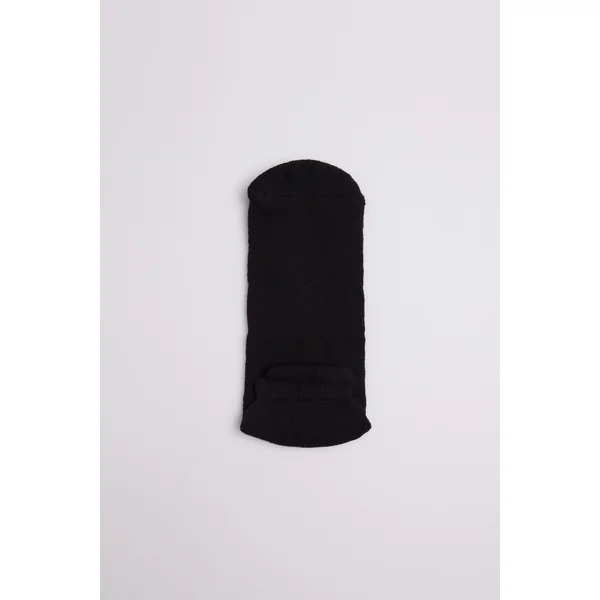Chaussettes de yoga et pilates en coton noir