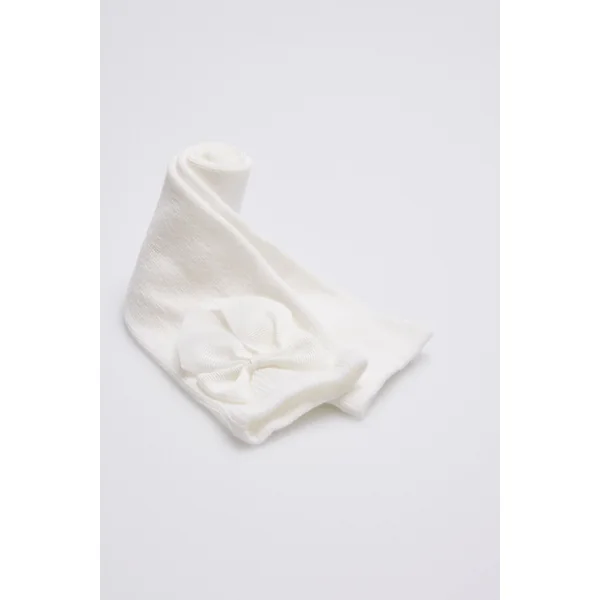 Chaussettes longues ivoire