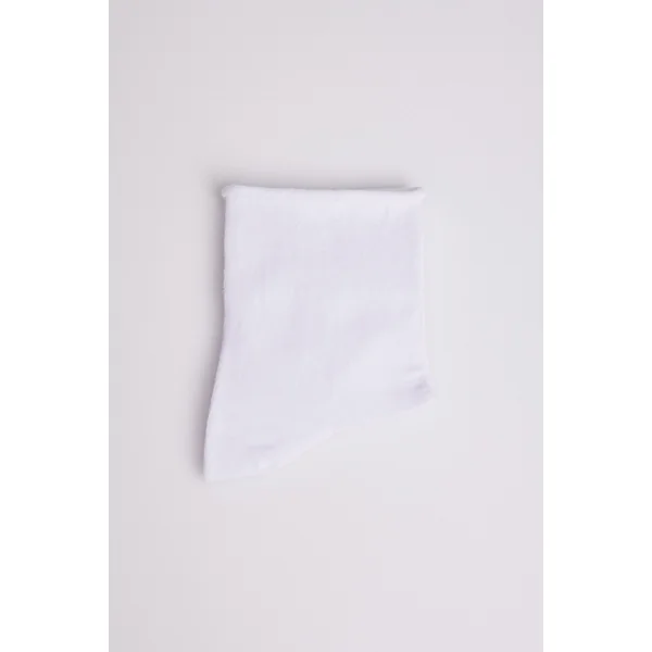 Chaussettes respirantes blanches sans revers