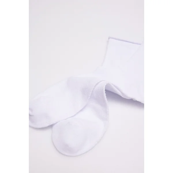 Chaussettes respirantes blanches sans revers