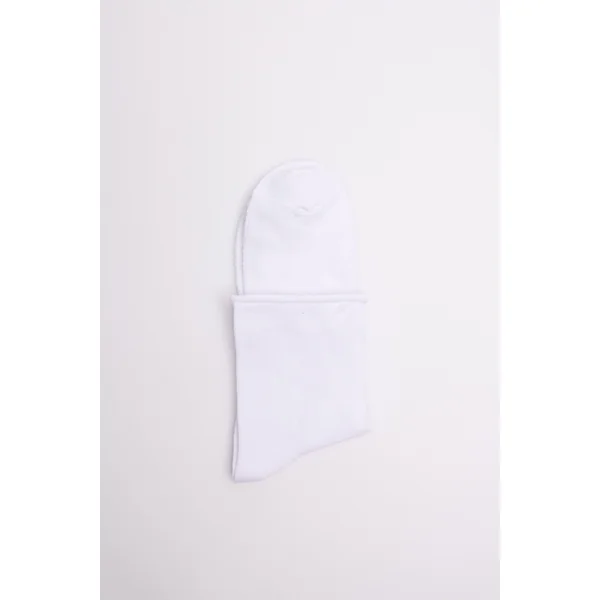Chaussettes respirantes blanches sans revers