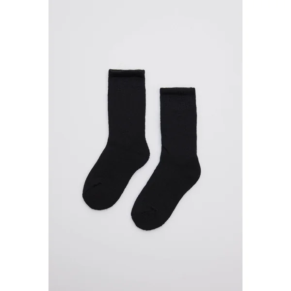 Chaussettes thermiques noires pour enfants
