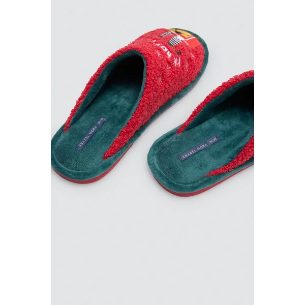 Chaussons de Noël pour femmes Je ne suis pas un Père Noël