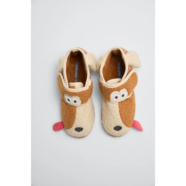 Chaussons pour enfants avec détails 3D pour chiens