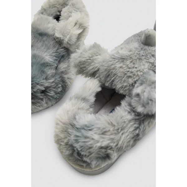 Chaussons rhinocéros pour enfants avec détails 3D