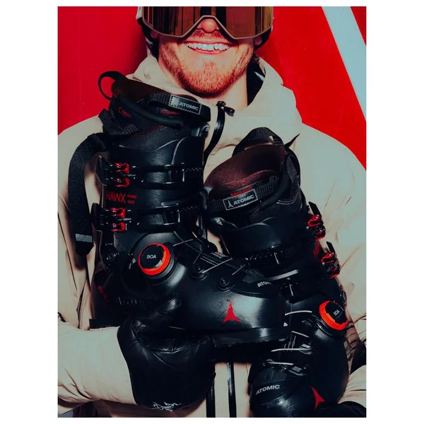 Chaussures de Ski Atomic Hawx Prime 130 S Boa Black Red