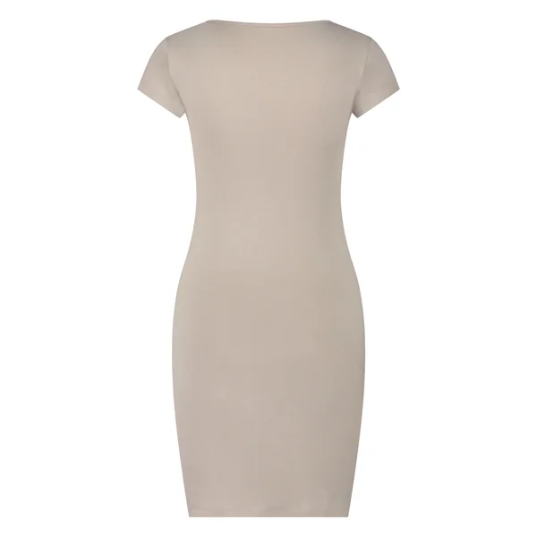 Chemise de nuit Henley - Beige