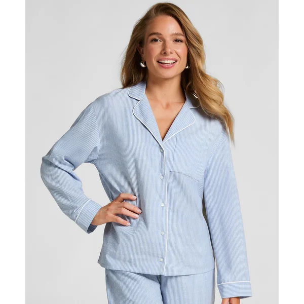 Chemise en coton - Bleu