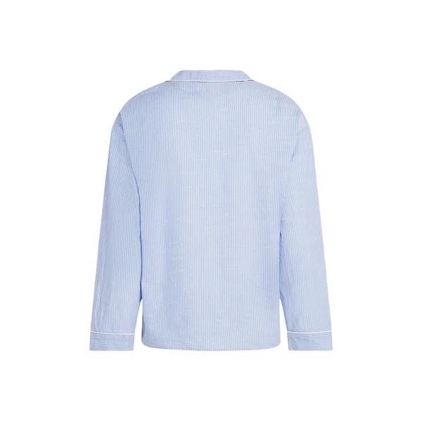 Chemise en coton - Bleu