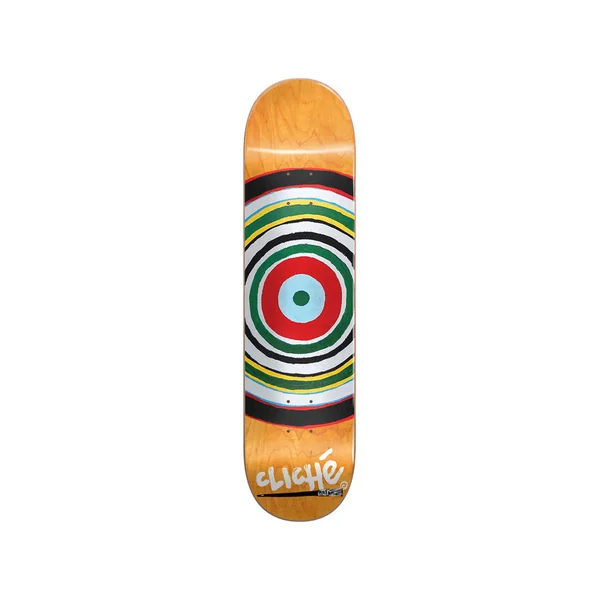 CLICHE DECK PAINTED CIRCLE RHM MULTI 8.25 X 32.1 WB 14.25