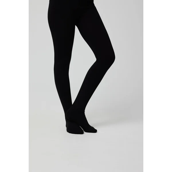 Collant thermique enfant 140 deniers noir