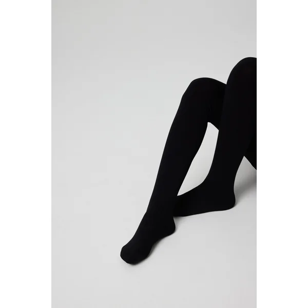 Collant thermique enfant 140 deniers noir