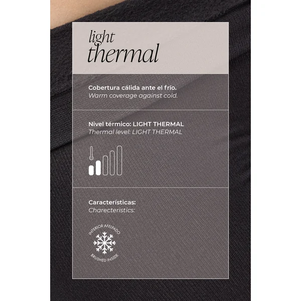 Collant thermique enfant 140 deniers vert bouteille