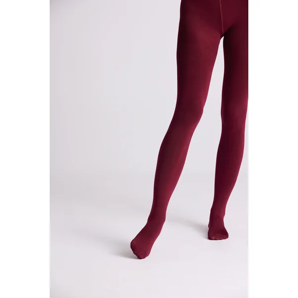 Collant thermique marron 140 deniers