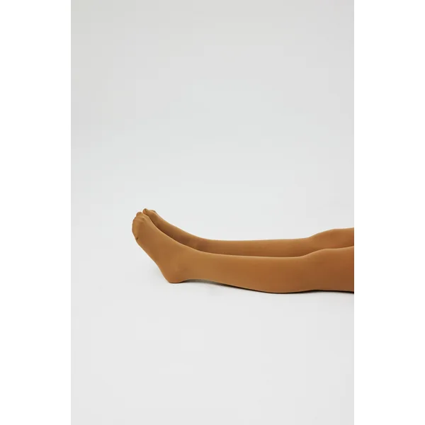 Collants enfant 70 deniers camel