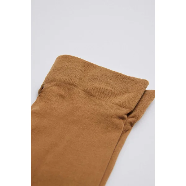 Collants enfant 70 deniers camel