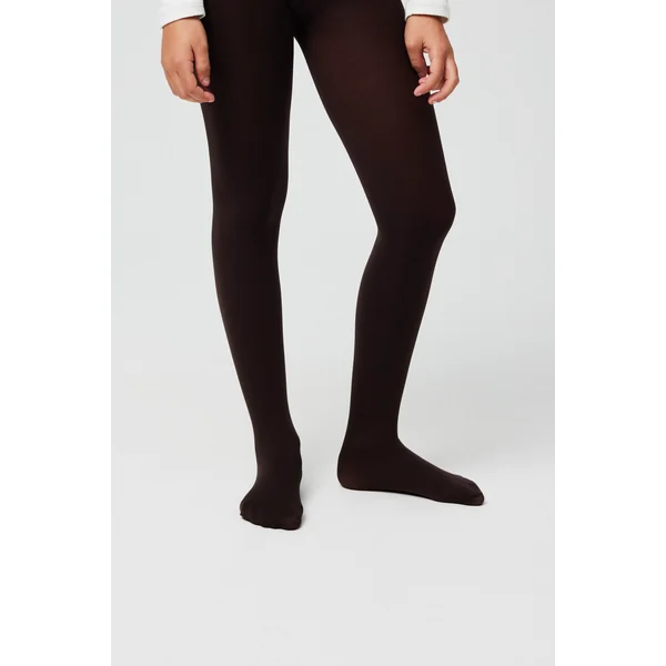Collants enfant marron 70 deniers