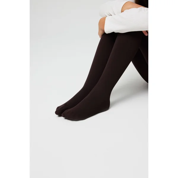 Collants enfant marron 70 deniers