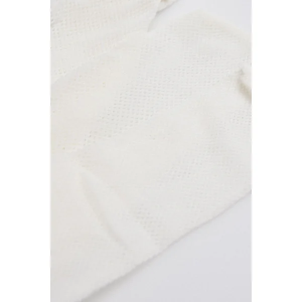 Collants résille enfant beige