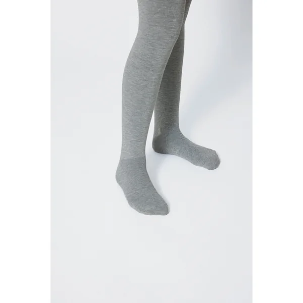 Collants thermiques enfants 160 deniers gris