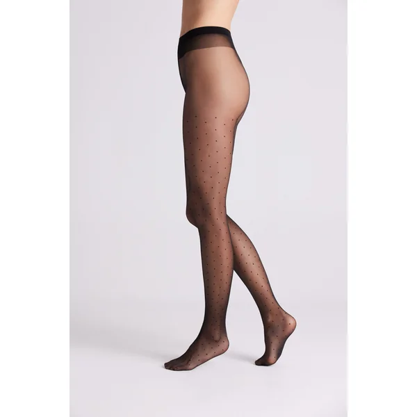 Collants à pois 20 deniers