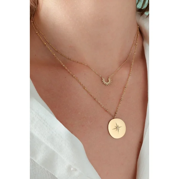 Collier Bohème Soleil & Étoile