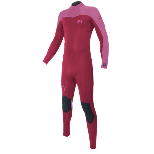 Combinaison intégrale SOORUZ JUNIOR Fullsuit Kids Girl 4/3 BZ FLY+ - ORGANIC OYSTERPRENE Pink