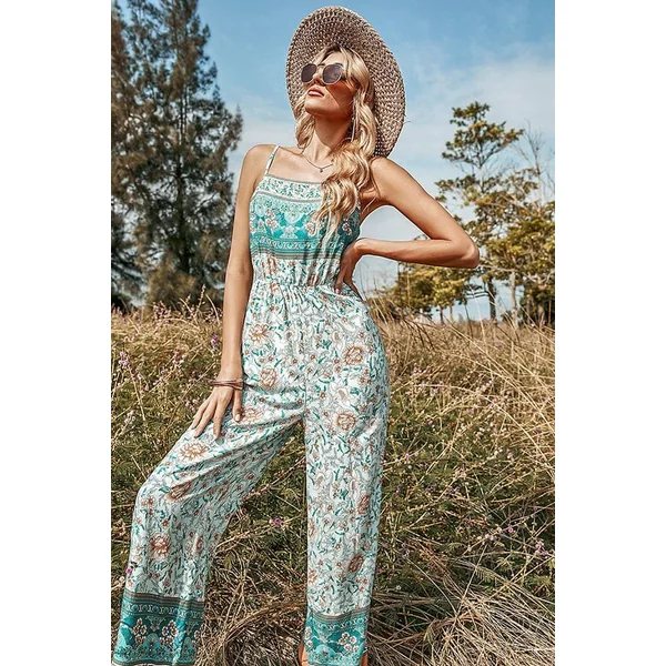 Combinaison Pantalon Femme Bohème Chic